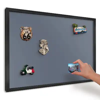 Tablica magnetyczna o monochromatycznym eleganckim designie