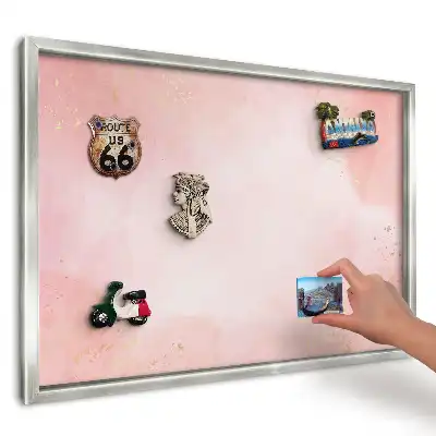 Tablica na magnesy do kuchni Róż z delikatnym wzorem