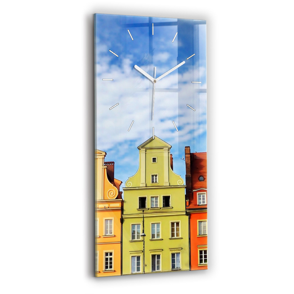 Zegar ścienny pionowy Wrocław - Stare miasto
