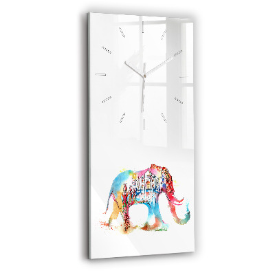 Zegar ścienny pionowy Kultura Indii