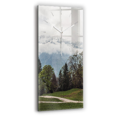 Zegar pionowy Widok na góry