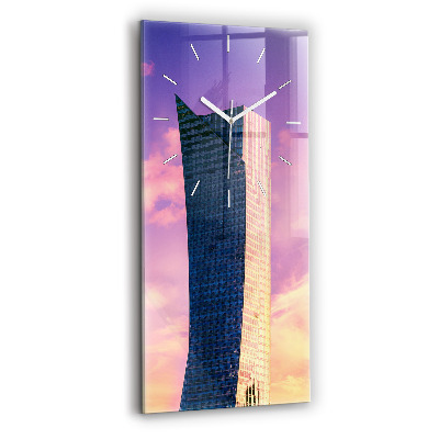 Zegar pionowy Drapacz chmur w Warszawie