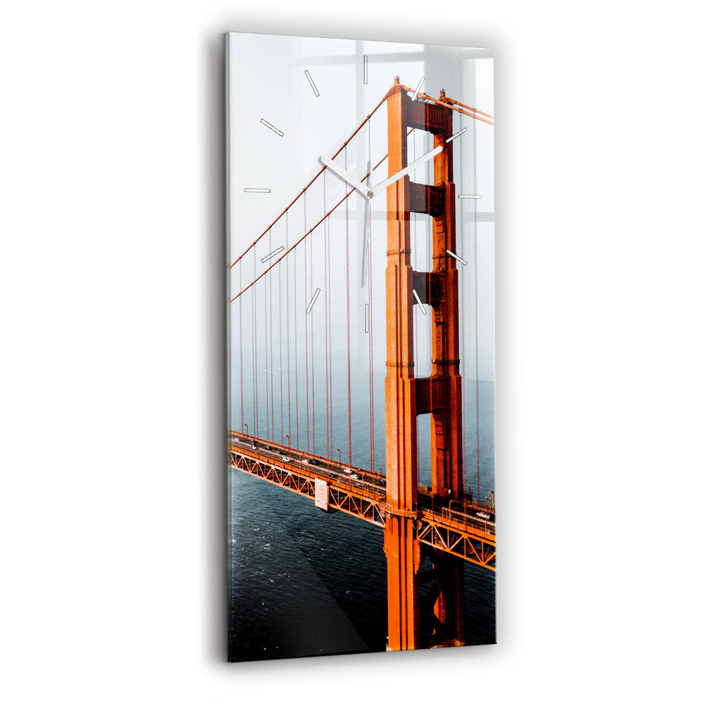 Zegar ścienny pionowy Most Golden Gate