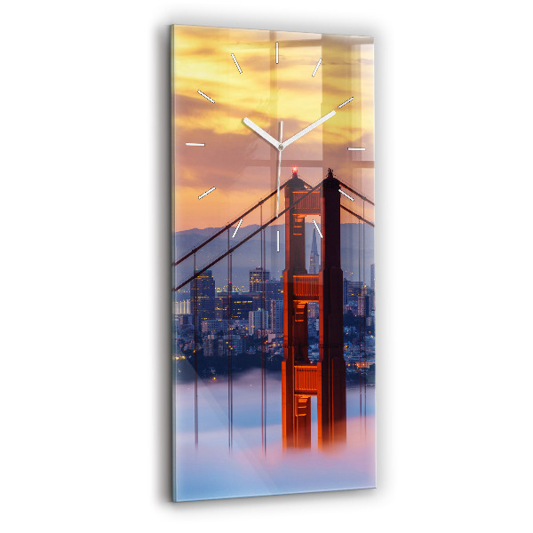 Zegar ścienny pionowy Most w San Francisco