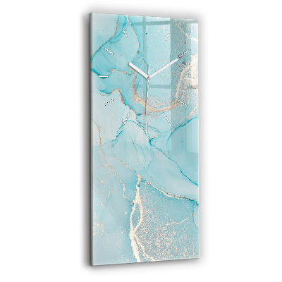 Zegar ścienny pionowy Dekoracyjny marmur