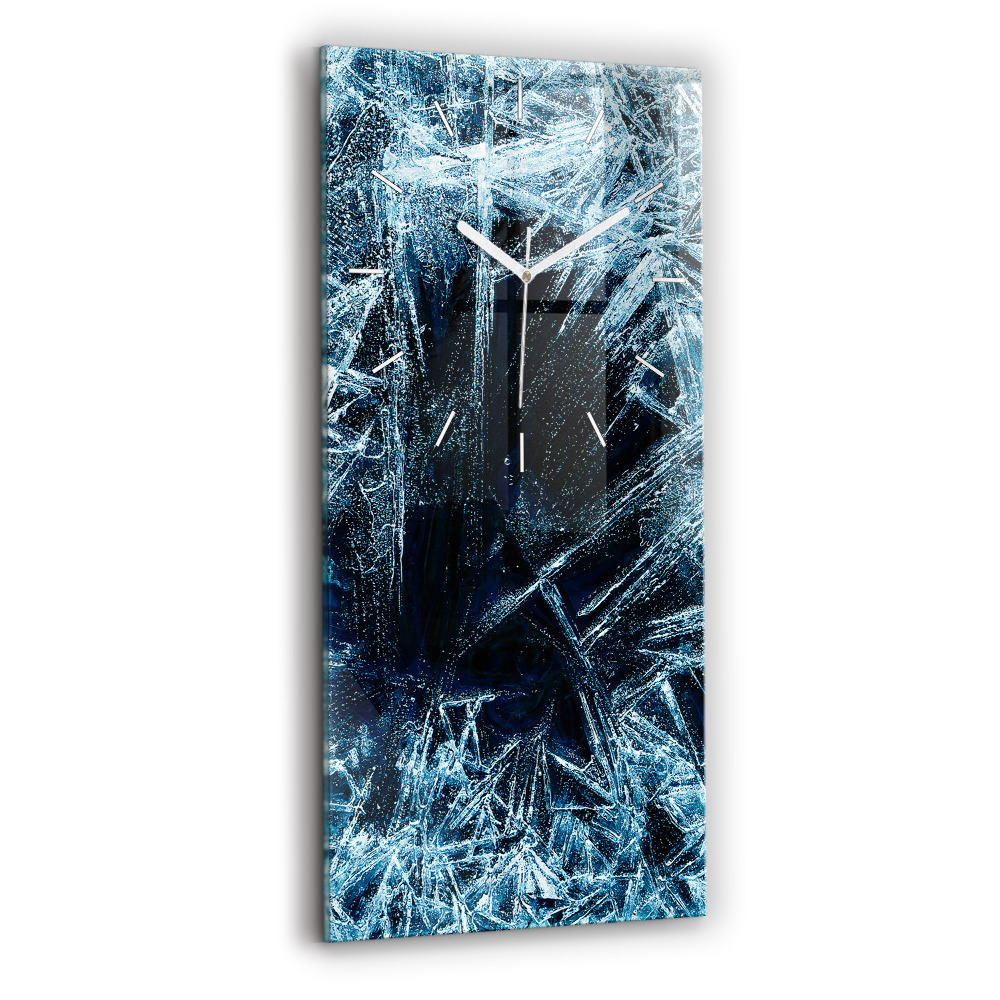Zegar ścienny pionowy Zamarznięta ściana