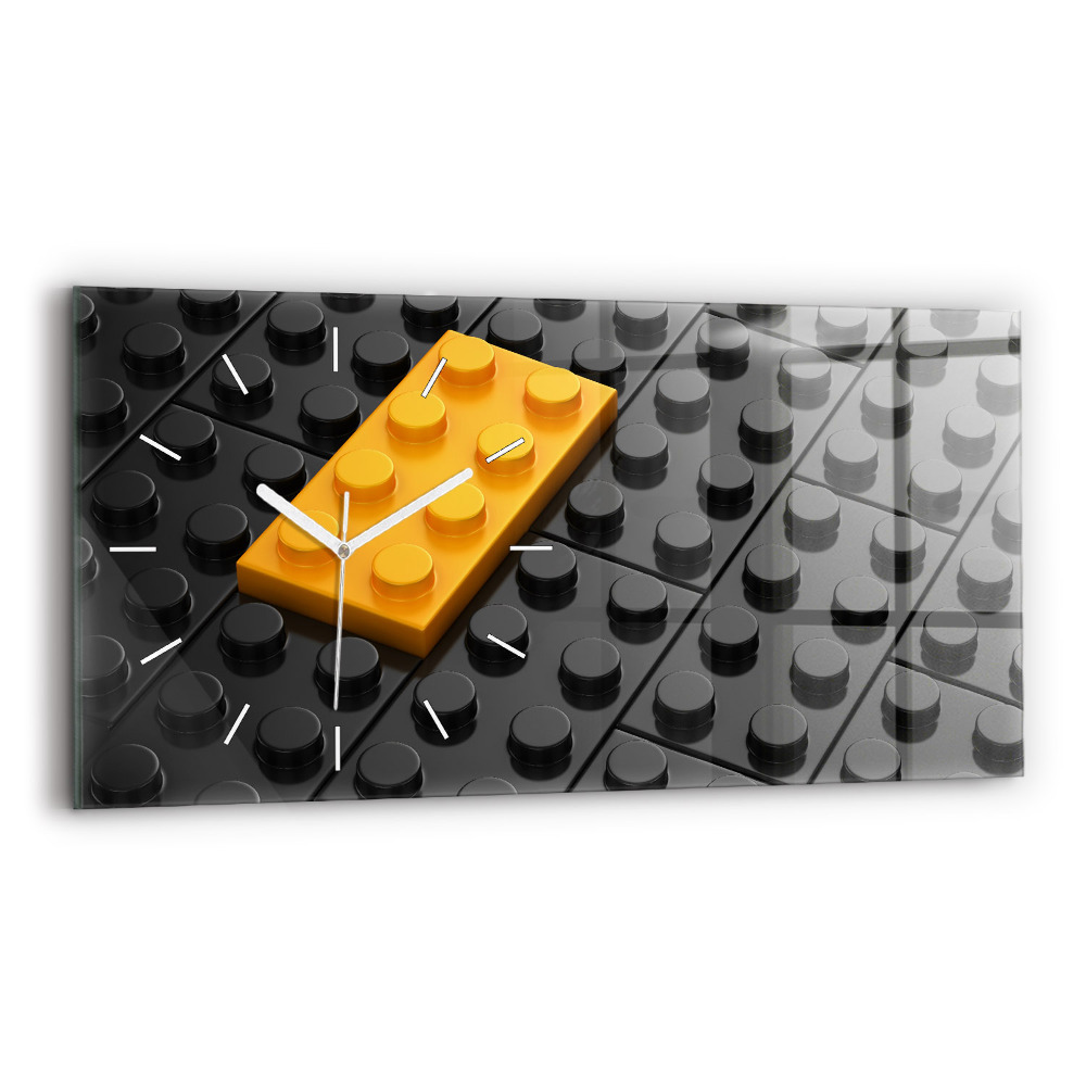 Zegar szklany poziomy Klocki zabawkowe