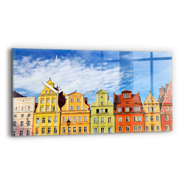 Zegar szklany poziomy Wrocław - Stare miasto
