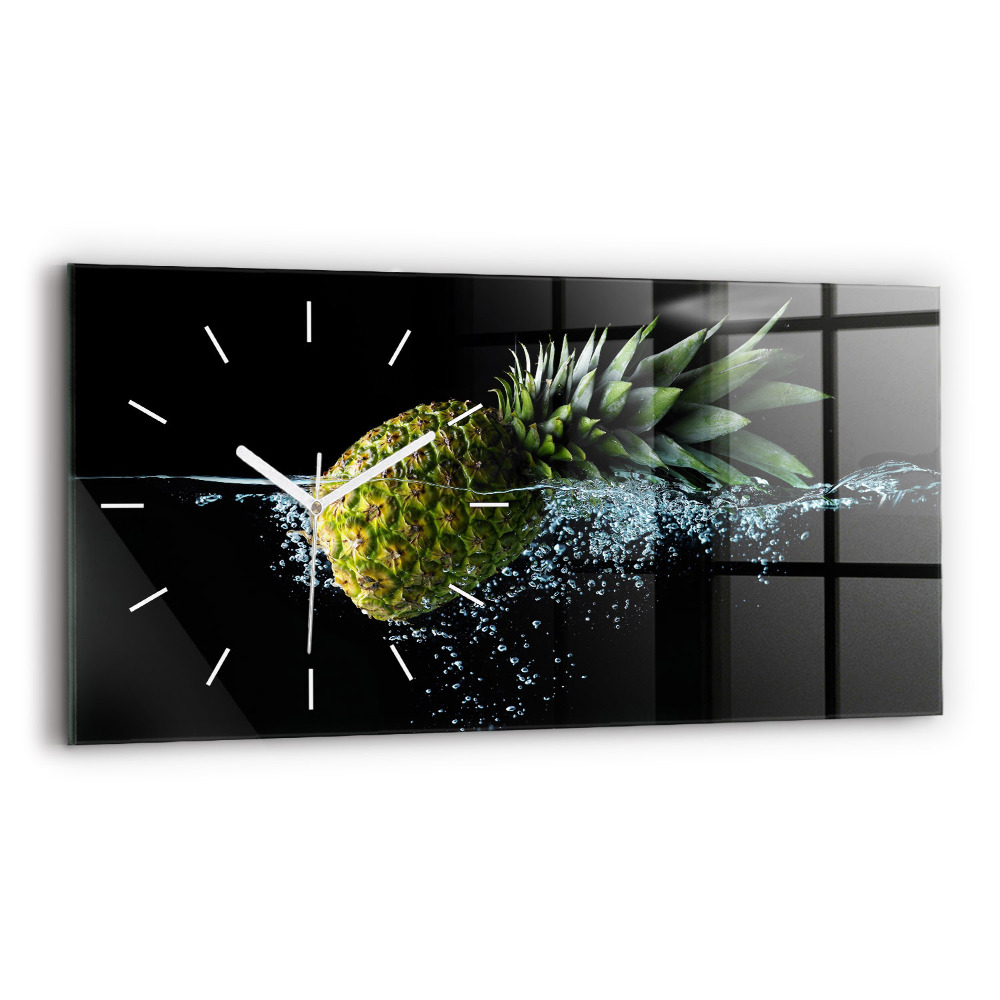 Zegar poziomy Ananas