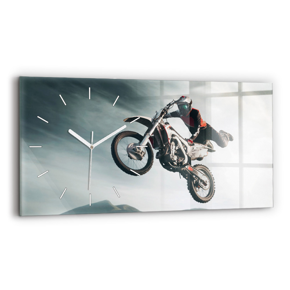 Zegar poziomy Motorowy Styl Adrenalina