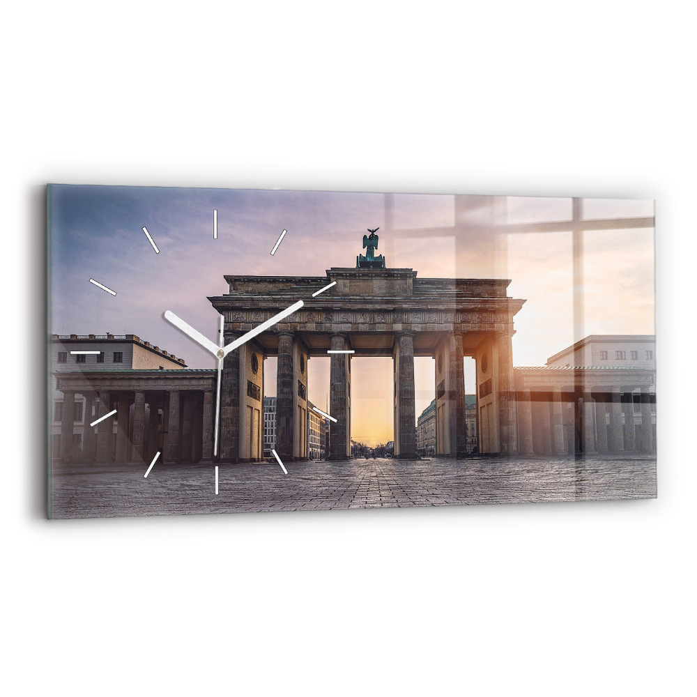 Zegar szklany poziomy Brama Brandenburska