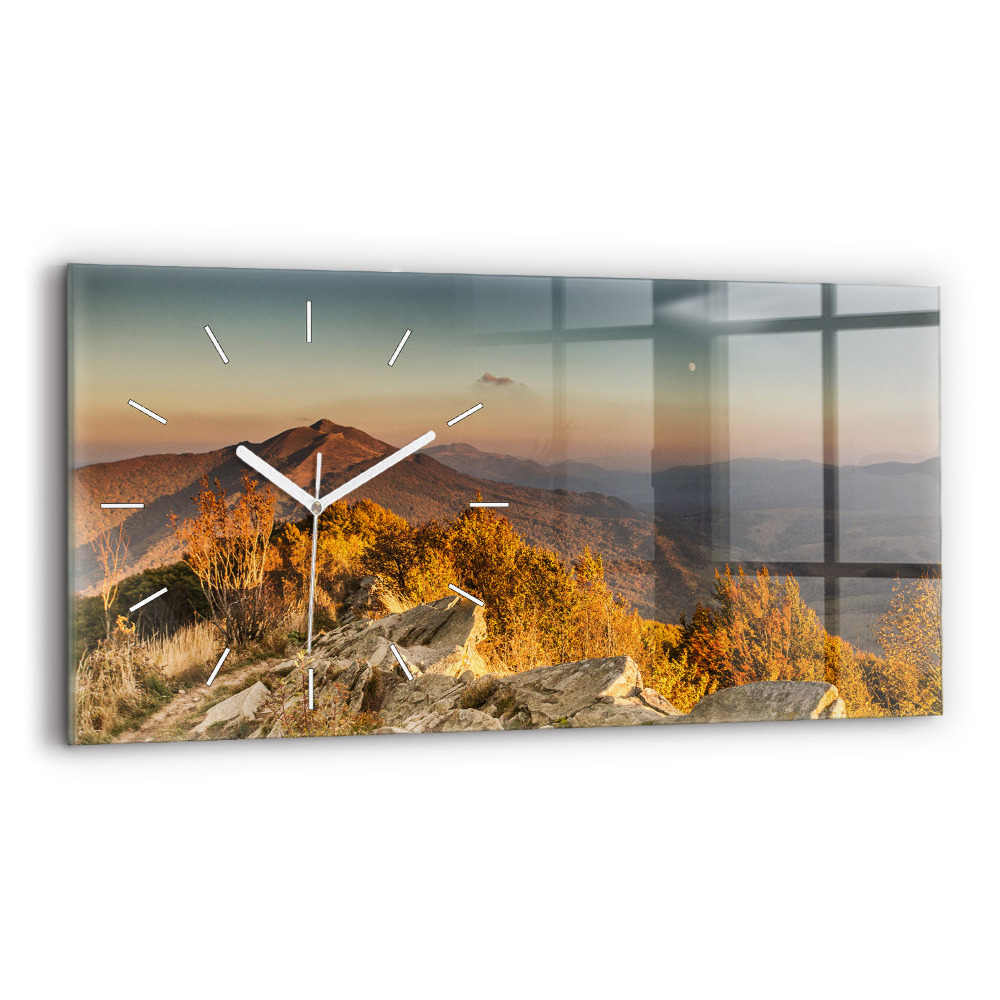 Zegar poziomy Góry Bieszczady
