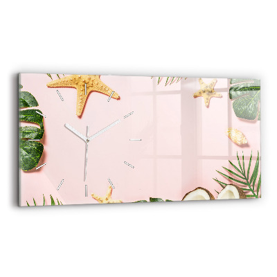 Zegar poziomy Letni nastrój