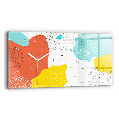 Zegar poziomy Abstrakcja POP