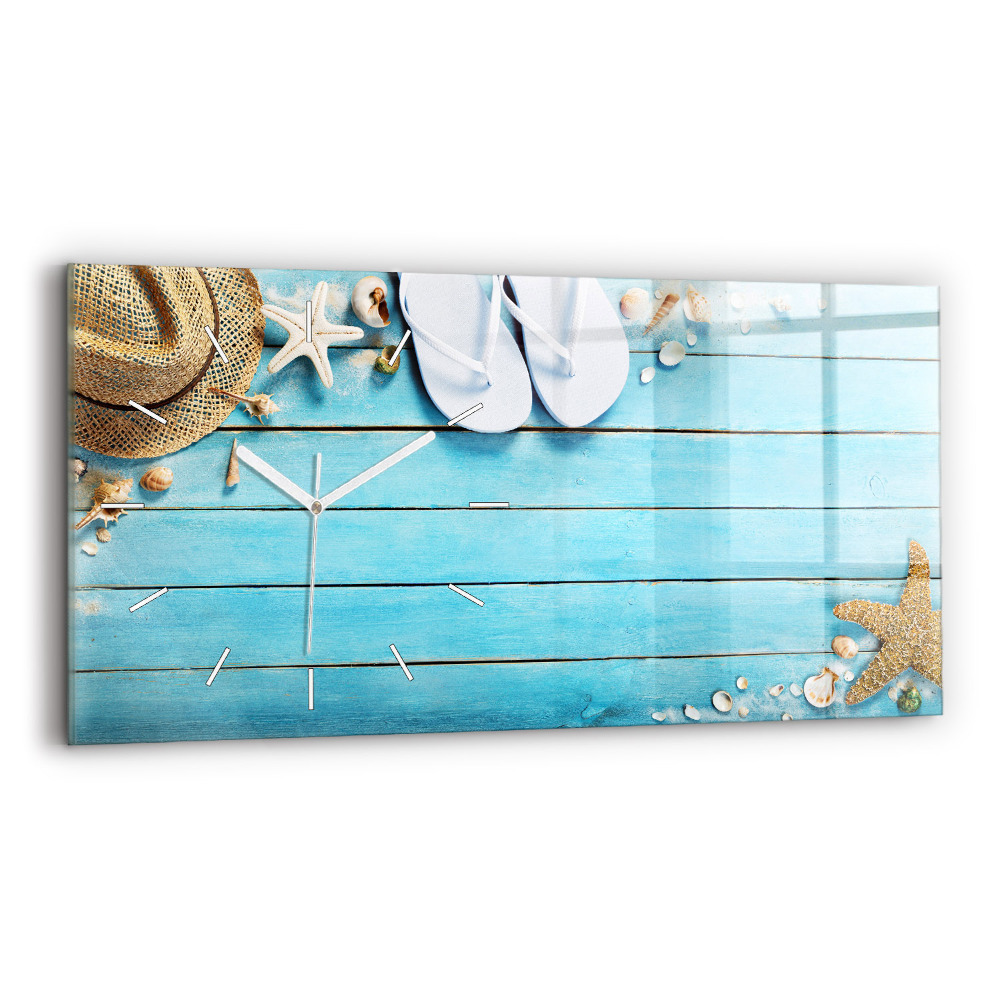 Zegar szklany poziomy Wakacyjne akcesoria