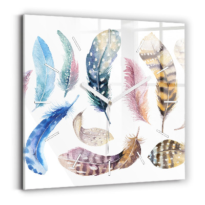 Zegar kwadratowy Sztuka retro ilustracja