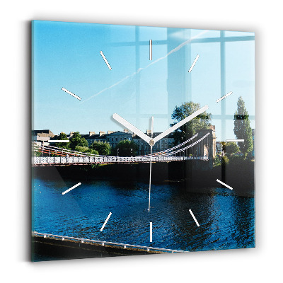 Zegar szklany kwadratowy Southportland Szkocja