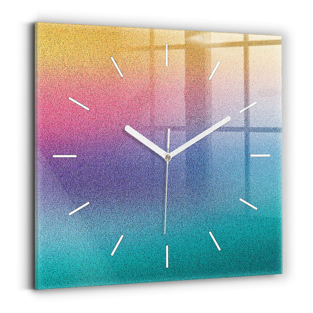 Zegar kwadratowy Wzór gradient