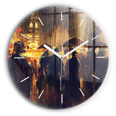 Zegar okrągły Impresjonizm w sztuce Rynek