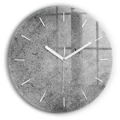 Zegar ścienny Industrialna ściana