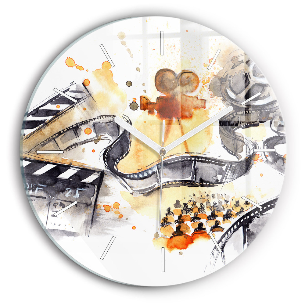 Zegar okrągły Kinematografia kamera