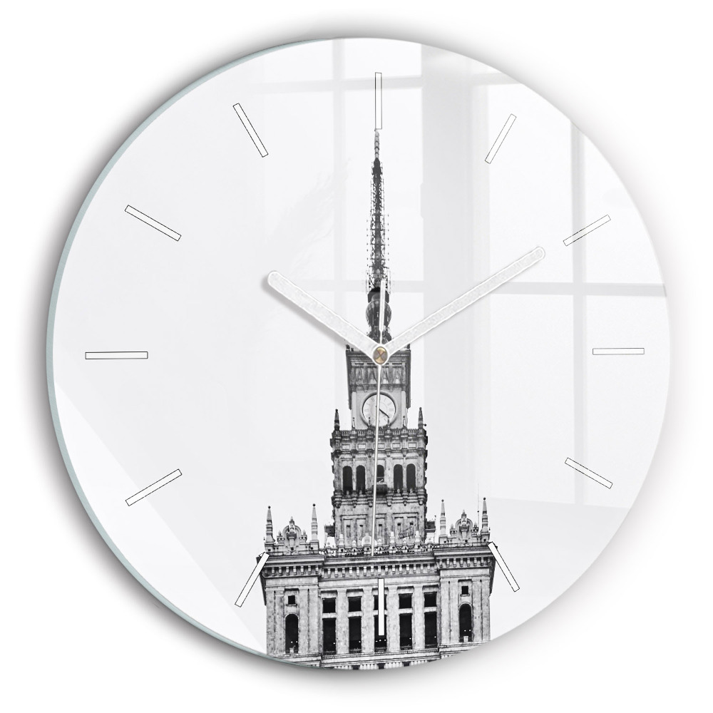 Zegar okrągły Pałac Kultury i Nauki