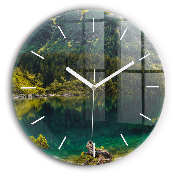 Zegar z nadrukiem Morskie Oko w Tatrach