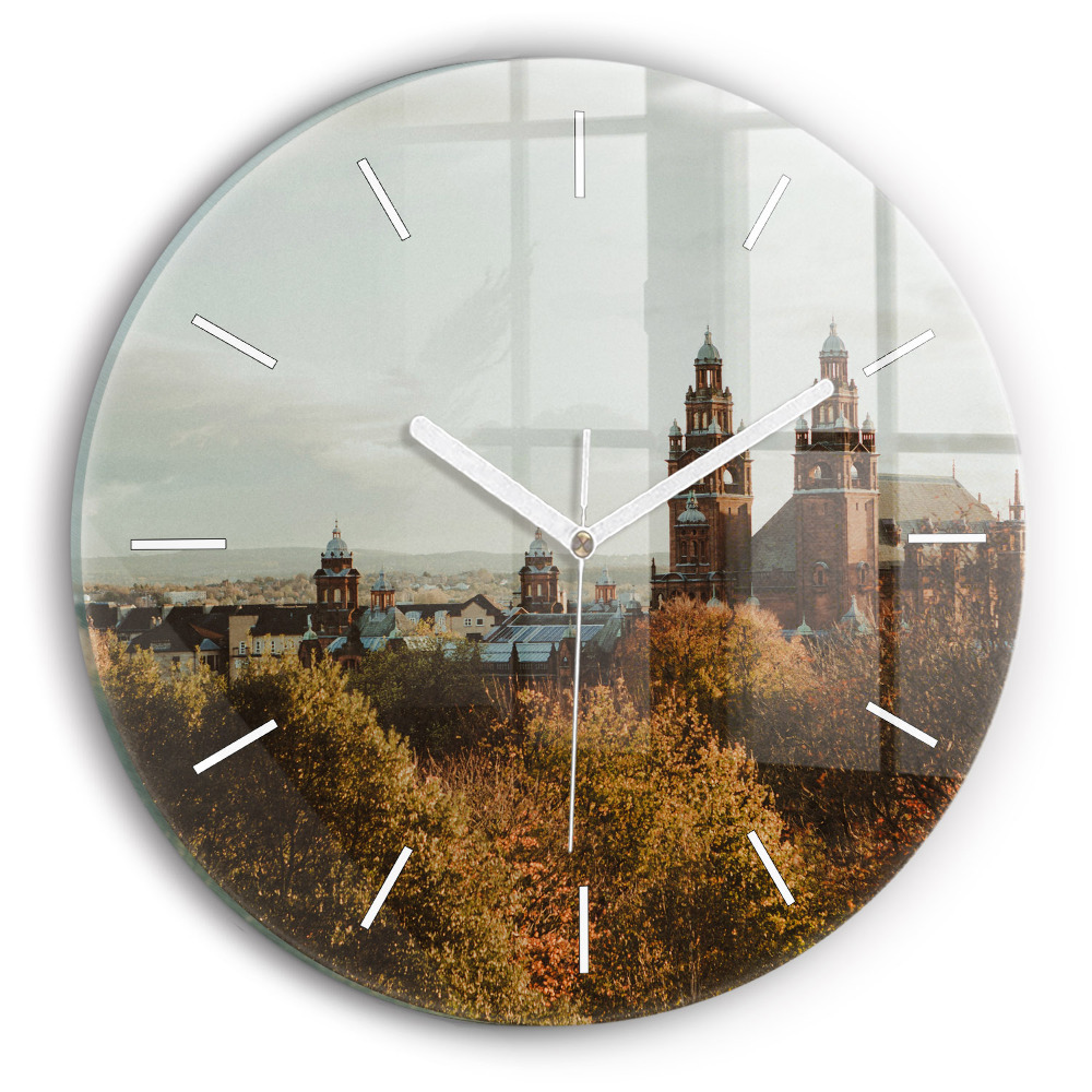 Zegar z nadrukiem Galeria sztuki w Glasgow