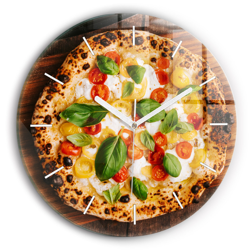 Zegar z nadrukiem Włoska pizza