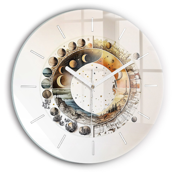 Zegar z nadrukiem Zegar astronomia
